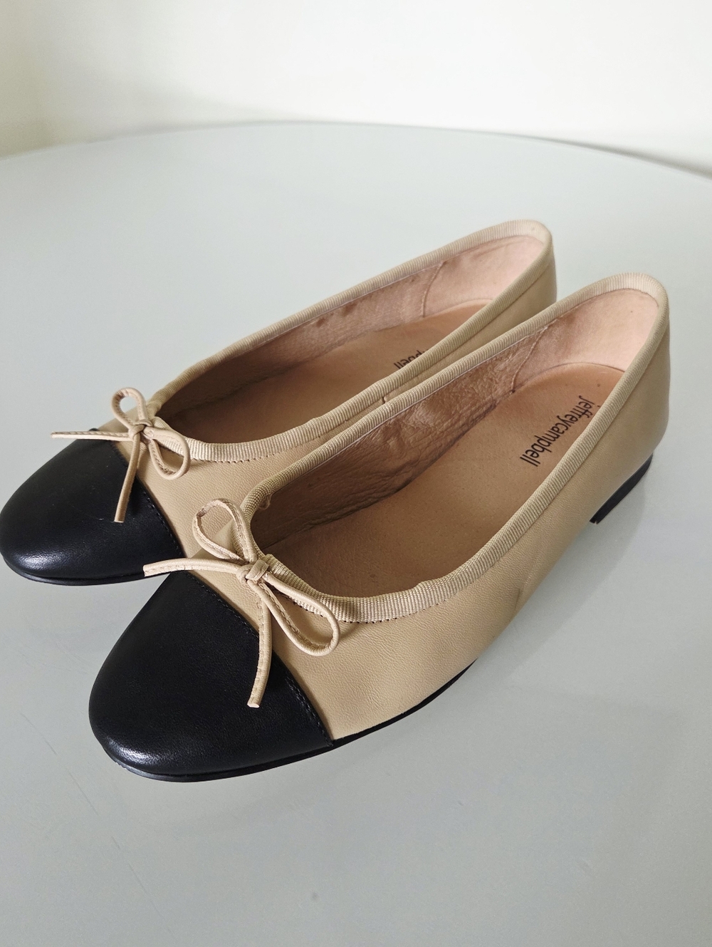 Jeffrey Campbell Arabesque ballet flats Leather Sz 8